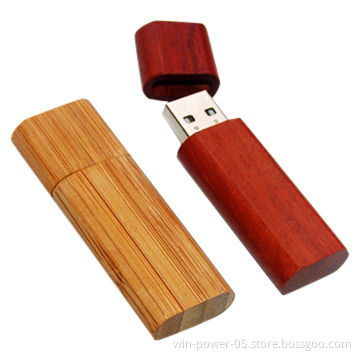 Wooden USB Flash Drives, Compact Design, Various Materials are Available